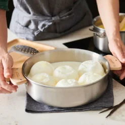 Cazo bajo acero y sauté inox Alchimy Loqy de De Buyer