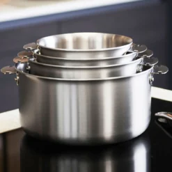 Cazo y ollas de acero inoxidable Alchimy Loqy de De Buyer