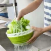 Centrifugadora de ensalada plegable de Emsa