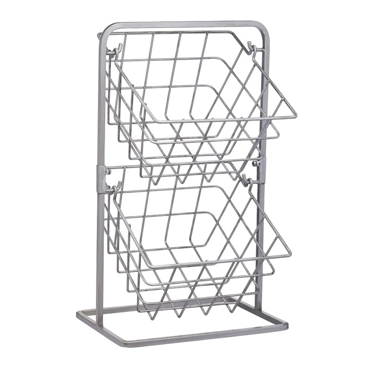Cesta metálica de dos niveles Industrial Kitchen de KitchenCraft