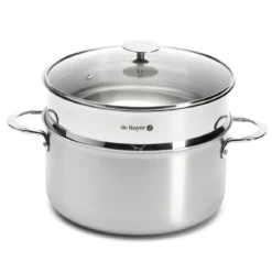 Colador inox para cocer al vapor De Buyer