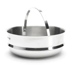 Colador inox para cocer al vapor De Buyer