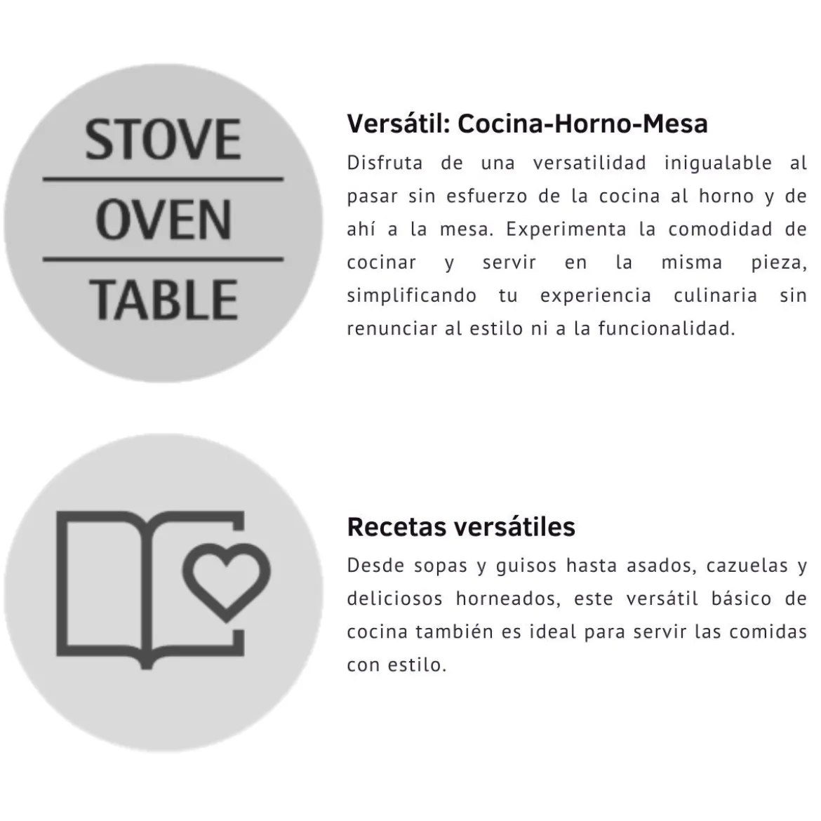 Conjunto de cocotte y sartén de hierro fundido Flavour WMF