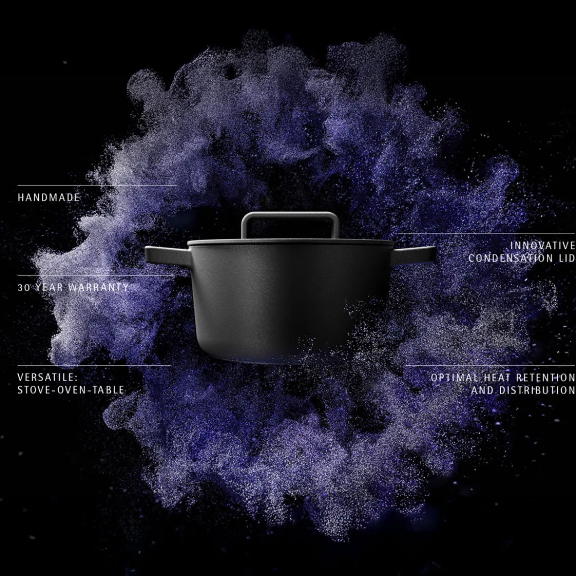Conjunto de cocotte y sartén de hierro fundido Flavour WMF