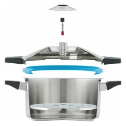Conjunto de olla a presión Duromatic® Inox 6L + 4L Kuhn Rikon
