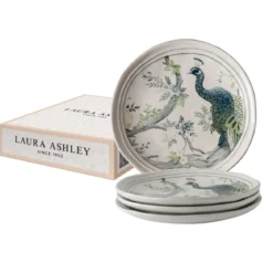 Conjunto de 4 platos cerámicos Belvedere de Laura Ashley