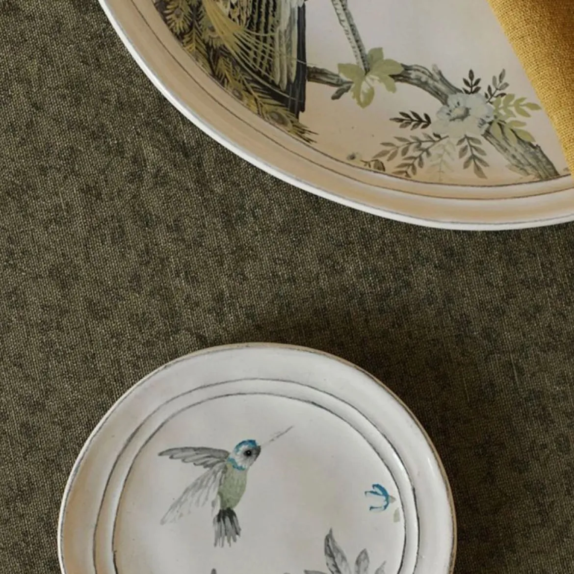 Conjunto de 4 platos cerámicos Belvedere de Laura Ashley