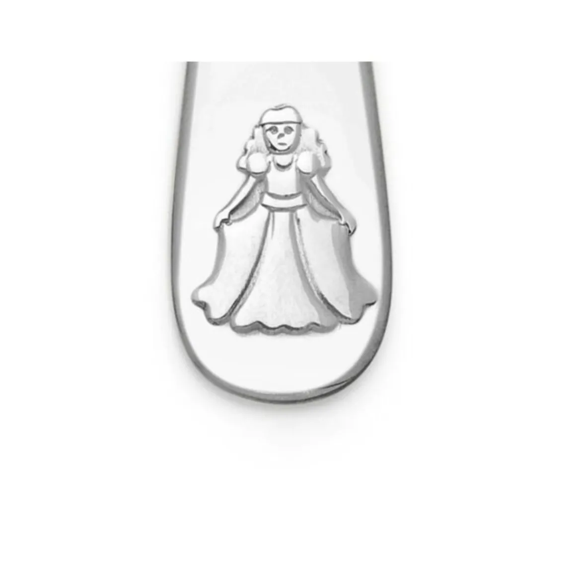 Cubertería de 4 piezas de acero inox Caballeros y Princesas Zilverstad