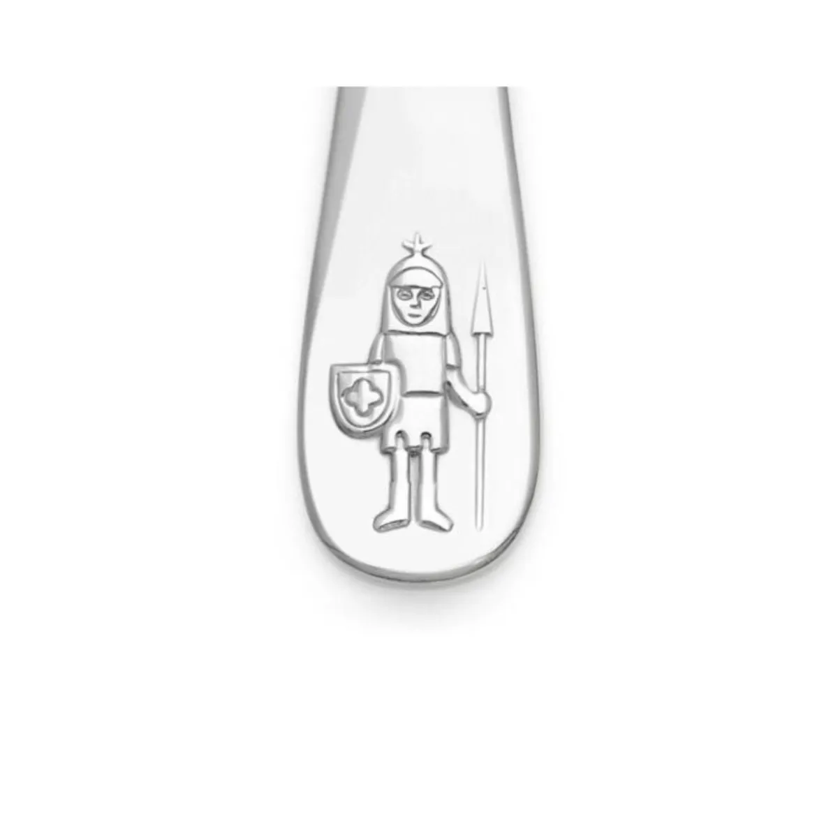 Cubertería de 4 piezas de acero inox Caballeros y Princesas Zilverstad