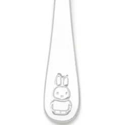 Cubertería de 4 piezas de acero inox Miffy Fruit Zilverstad