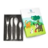 Cubertería de 4 piezas de acero inox Pets Zilverstad