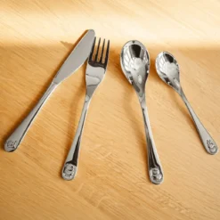 Cubertería de 4 piezas de acero inox Miffy Friends Zilverstad