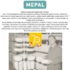 Cubiertos de resina para ensalada Bloom de Mepal