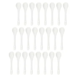 Cuchara de porcelana para sal y especias Trattoria La Porcellana Bianca