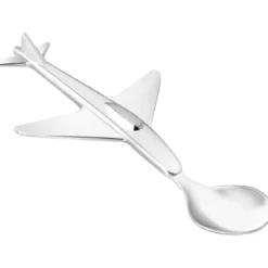 Cuchara infantil en forma de avión Zilverstad