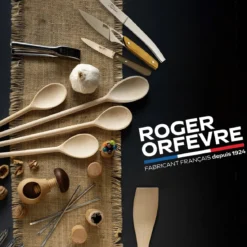 Cuchillo de cocina mango de madera de olivo Roger Orfevre