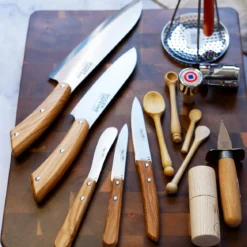 Cuchillo de cocina mango de madera de olivo Roger Orfevre