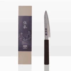 Cuchillos de acero damasco japonés Densho Kotai