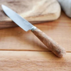 Cuchillos de cocina con mango redondo de olivo Pallarès