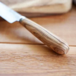 Cuchillos de cocina con mango redondo de olivo Pallarès