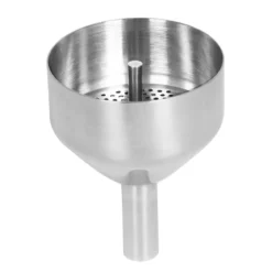 Embudo de acero inoxidable para conservas con adaptadores Cristel