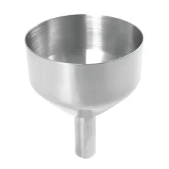 Embudo de acero inoxidable para conservas con adaptadores Cristel