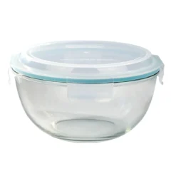 Ensaladera hermética de cristal con tapa Glasslock