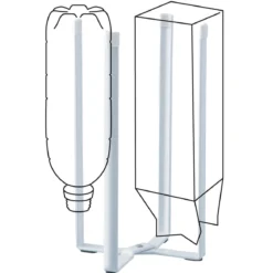 Escurridor de botellas y Soporte de cocina multiusos Tower Yamazaki