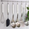 Espátula de silicona Premium con mango Acero inoxidable KitchenAid