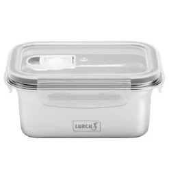 Fiambrera Inox apta para microondas de Lurch