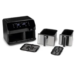 Freidora de aire programable dos cubetas de Jata