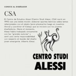 Frutero en acero colorado blanco Cactus! Alessi