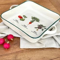 Fuente de horno de gres Vegetables Dexam