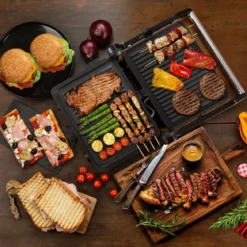 Grill eléctrico Metalgrill 3 en 1 Ariete