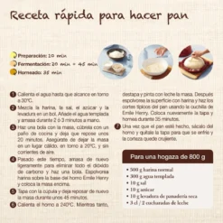 Horno cerámico para pan hogaza Emile Henry