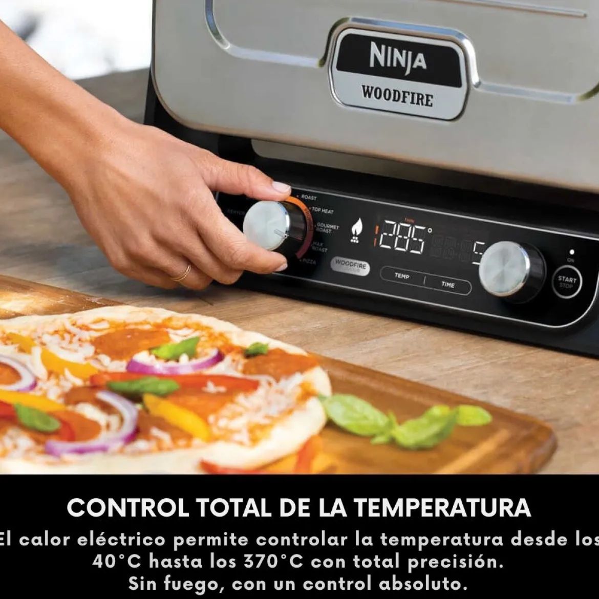 Horno eléctrico exterior de pellet Woodfire Ninja®