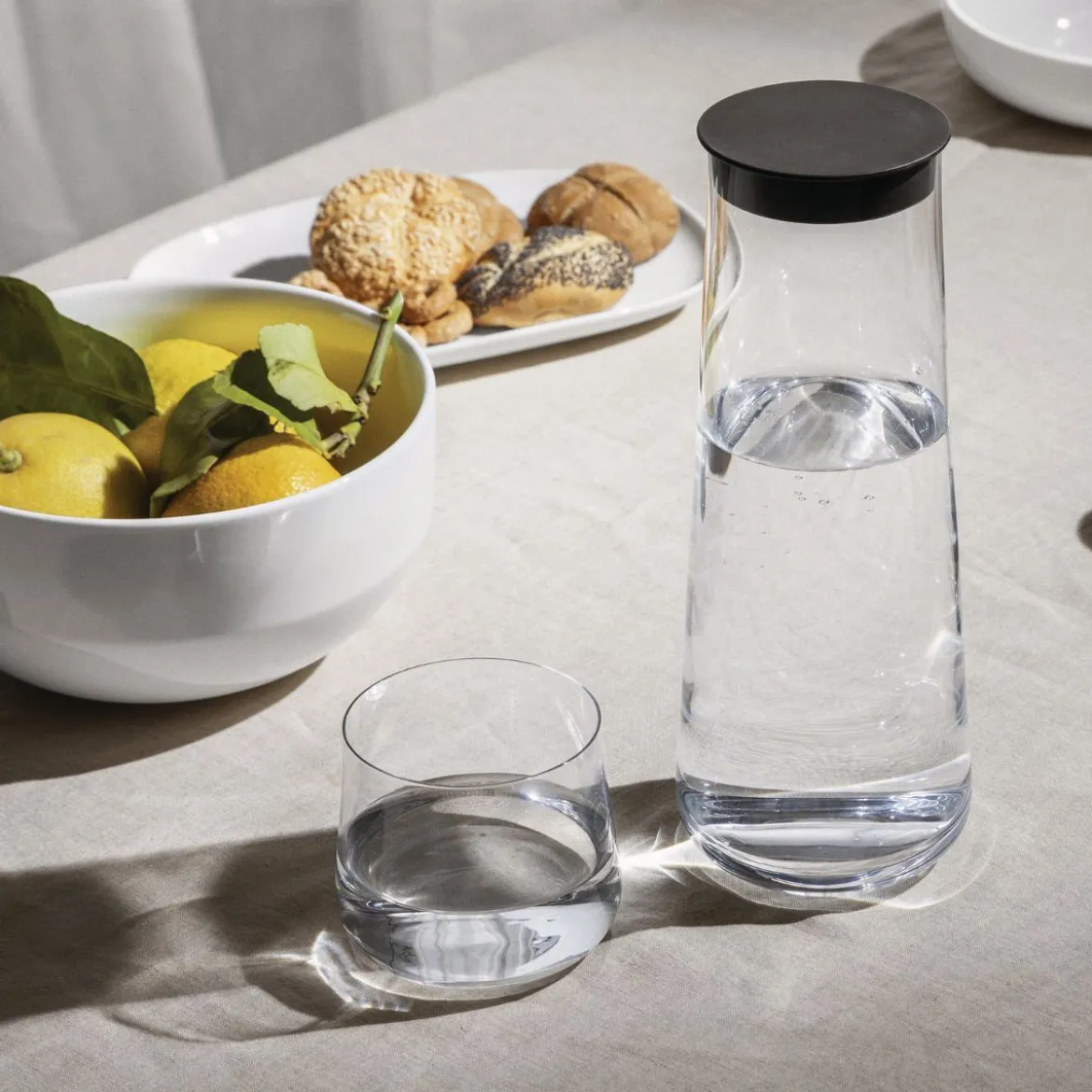 Jarra de cristal Eugenia de Naoto Fukasawa Alessi