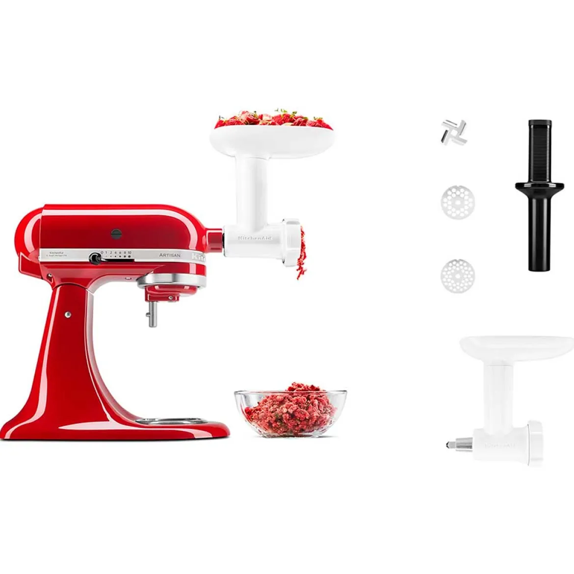 Kit 3 accesorios picador de alimentos de KitchenAid