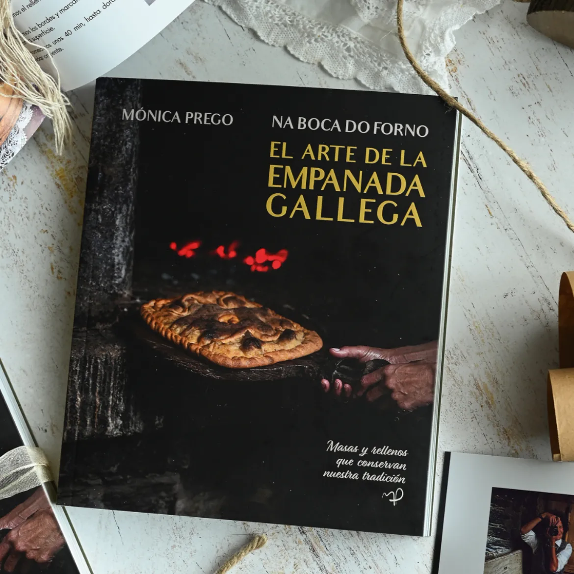 Libro El arte de la empanada gallega de Mónica Prego