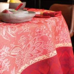 Mantel antimanchas de algodón Gipsy Le Jacquard Français