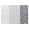 Mantel individual antimanchas de algodón Fleurs de Kyoto Le Jacquard Français