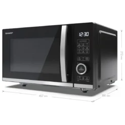 Microondas Digital con grill 20L Sharp