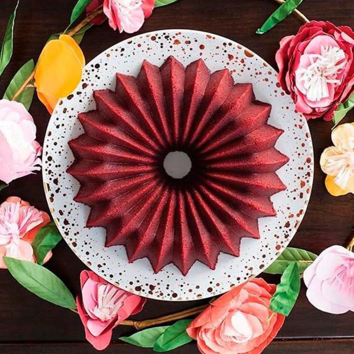 Molde aluminio Brilliance Bundt Nordic Ware