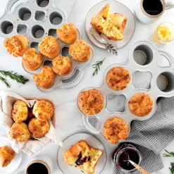 Molde de aluminio colado para popovers Nordic Ware