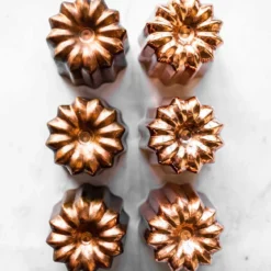 Molde de cobre para Canelés De Buyer