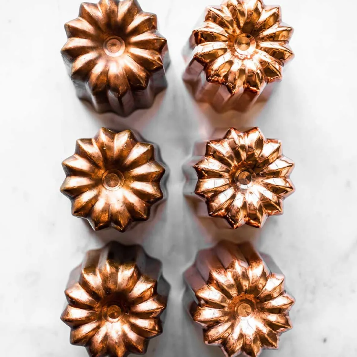 Molde de cobre para Canelés De Buyer