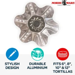 Molde para tortillas onduladas Nordic Ware