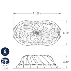 Molde Pirouette Loaf Pan Nordic Ware