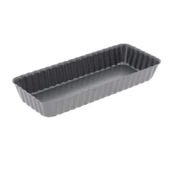 Molde rectangular antiadherente con base extraíble De Buyer
