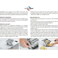 Máquina para pasta Kuchenprofi